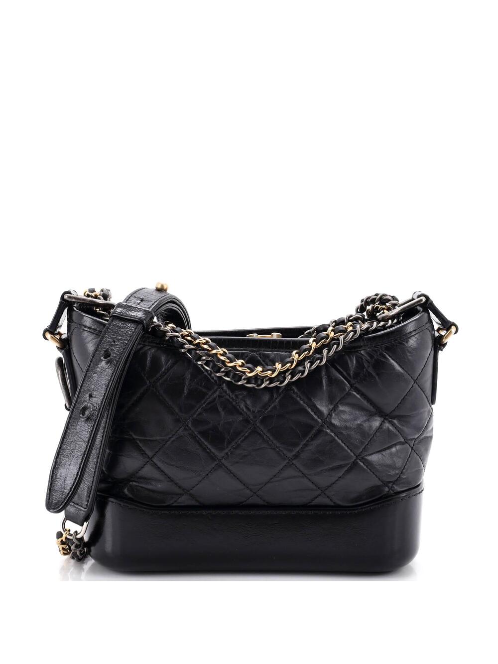 Chanel Gabrielle Hobo Quilted Aged #352337C26B